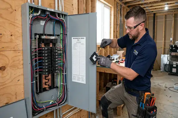 Instalação de disjuntores por eletricista em Cacilhas